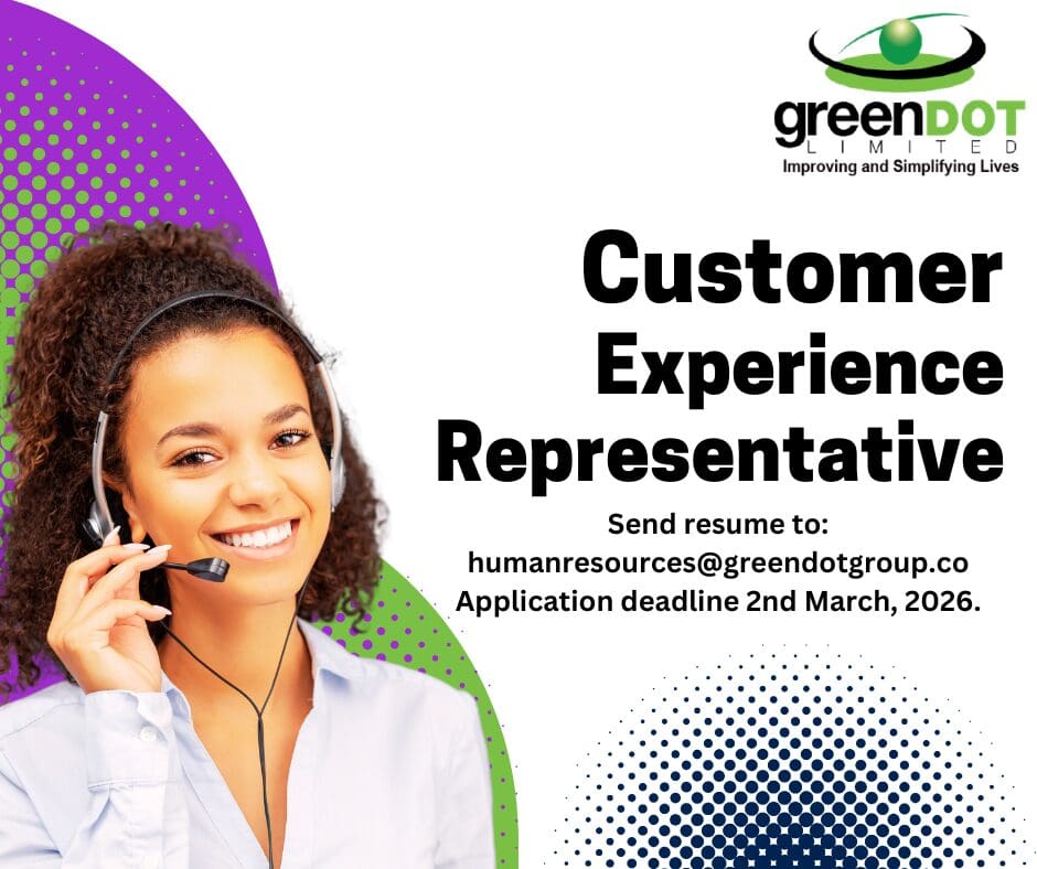 Vacancy: Customer Experience Representative | Green Dot Limited