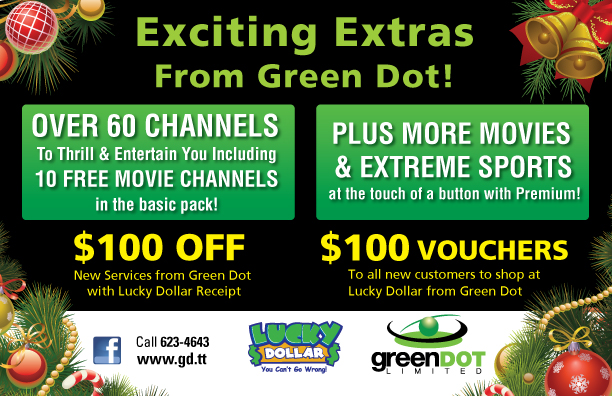 Save with Green Dot and Lucky Dollar
